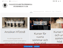Tablet Screenshot of calleflygare.se